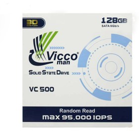 تصویر حافظه SSD اینترنال ویکومن مدل VC500 ظرفیت 128 گیگابایت VICCOMAN VC500 128GB SSD HARD DRIVE