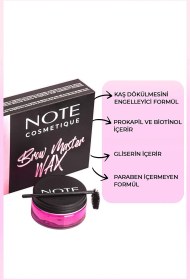 تصویر واکس ژل (صابون) ابرو نوت NOTE BROW MASTER WAX