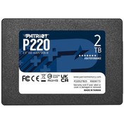تصویر حافظه اس اس دی اینترنال پاتریوت مدل P220 ظرفیت 2 ترابایت Patriot P220 2TB Internal SSD