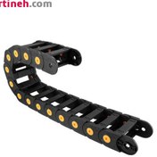 تصویر انرژی چین (انرژی گاید) 25 در 50 میلیمتر به همراه یک جفت براکت Energy chain (Energy Guide) 25 x 50 mm, length 100 cm with bracket