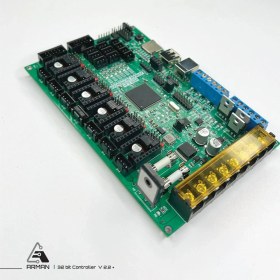 تصویر برد کنترلر 32بیتی پرینتر سه بعدی Arman ورژن2.2+ 