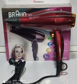 تصویر سشوار ۶۰۰۰ وات براون مدل BRAUN BR-1362 BRAUN BR-1362