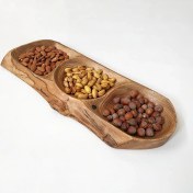 تصویر اردوخوری چوبی روستیک کد HG-045 