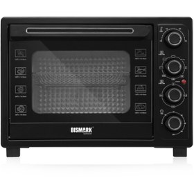 تصویر آون توستر بیسمارک مدل BM2561 bismark BM2561oven toaster