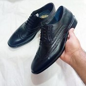 تصویر کفش مجلسی مردانه تمام چرم زیره نیولایت 