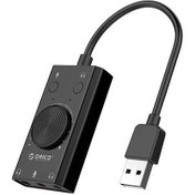تصویر کارت صدا اکسترنال اوریکو Orico USB External Sound Card SC2 