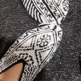 تصویر گیوه ی دستبافت 