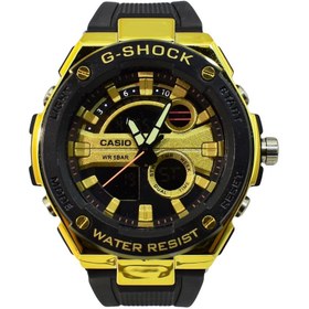 تصویر CASIO G- SHOCK HSD 013 کاسیو جی شاک جدید دوزمانه ،، آنتی مغناطیس ،، بند و صفحه رنگی بسیارخوش طرح 