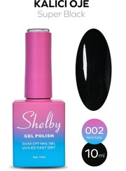 تصویر لاک ژل ۱۰ میل شلبی مشکی 002 