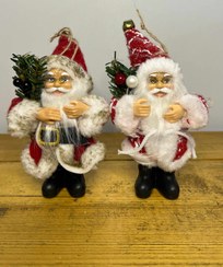 تصویر عروسک بابانوئل کوچک 12 سانت 