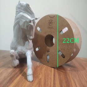 تصویر فیلامنت abs نقره ای EX3D 