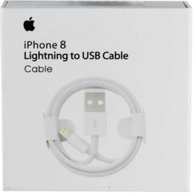 تصویر iphone 8 lightning to usb cable 