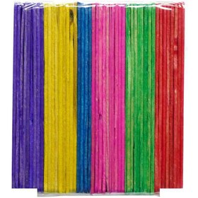 تصویر چوب بستنی رنگی صبا- یک باکس 10 تایی (فروش عمده) 