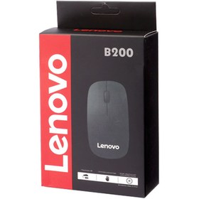 تصویر موس Lenovo B200 ا LENOVO B200 WIRED MOUSE LENOVO B200 WIRED MOUSE