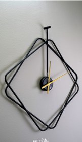 تصویر ساعت دیواری فلزی مدرن گابل برند اُرفیک 