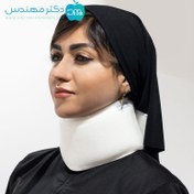 تصویر گردنبند طبی نرم آتل دار کد 003پاک سمن Paksaman ا Soft Cervical Collar-003 Soft Cervical Collar-003