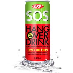 تصویر نوشیدنی انرژی زا SOS HANGOVER DRINK حجم ۲۵۰ میلی لیتر 