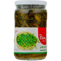 تصویر ترشی فلفل بیژن - 580 گرم 