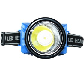 تصویر چراغ قوه پیشانی هدلایت شارژی DP.LED Light LED-722A ا DP-722A Headlight DP-722A Headlight