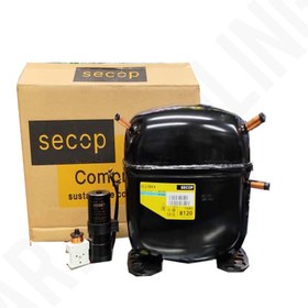 تصویر کمپرسور برودتی سکاپ مدل SC18G ظرفیت ۱/۲ اسب بخار گاز R134a 