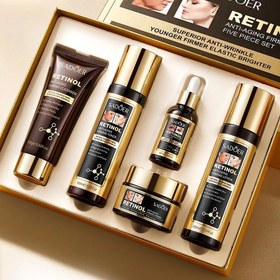 تصویر پک عددی5 محصولی ضد پیری لیفت، آبرسان رتینول سادور SD87037 Sador retinol anti-aging pack