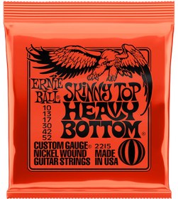 تصویر سیم Ernie Ball Skinny Top Heavy Bottom 10-52 گیتار الکتریک 