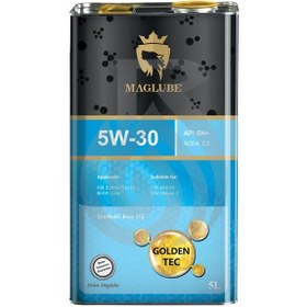 تصویر روغن مگلوب گلدن تک 5w30 Maglube golden 5w30