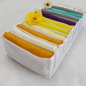 تصویر نظم دهنده کشو و کمد لباس سایز مدیوم پک ۴ تایی 