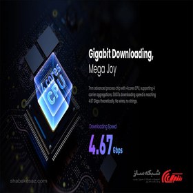 تصویر مودم 5G تندا مدل 5G03 AX1800 بی‌سیم دوباند 