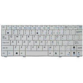 تصویر کیبرد لپ تاپ ایسوس Eee PC 900 سفید ا Keyboard Laptop Asus Eee PC 900 White Keyboard Laptop Asus Eee PC 900 White