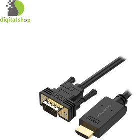 تصویر مبدل لنشن HDMI به VGA LENTION HDMI TO VGA CB-HV