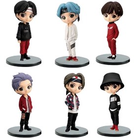 تصویر فیگور گروه BTS ( ست ۷ عددی ) figure BTS