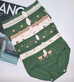 تصویر پک 6 عددی شورت عروسکی سایز نرمال کد1 