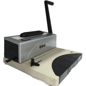 تصویر دستگاه صحافی مارپیچ AX110-8080-9027A AX110-8080-9027A