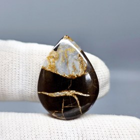 تصویر نگین سنگ طبیعی سپتارین معدنی کد : S3485 