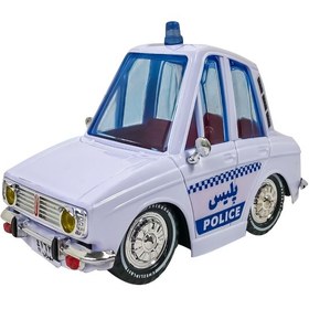 تصویر ماشین بازی پلیس مدل پیکان وروجک Elf arrow model police toy car