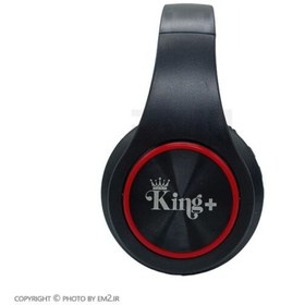 تصویر هدفون بلوتوثی کینگ پلاس مدل Hk-65 King plus HK-65 Bluetooth headphone