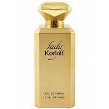 تصویر عطر زنانه لیدی کورلوف طلایی Korloff Lady 