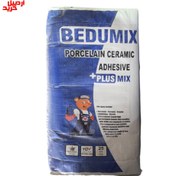 تصویر چسب کاشی و سرامیک پرسلان پلاس پودری بدومیکس سفید – bedumix porcelain ceramic adhesive 25kg 