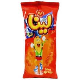 تصویر لینا پفک پنیری فنری 80گرم 