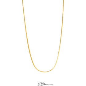 تصویر زنجیر طلا ۴۰ سانتیمتر سبک 