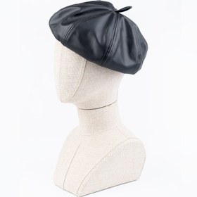 تصویر کلاه برت چرم 