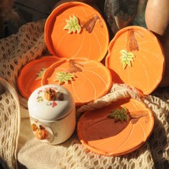 تصویر ست پذیرایی کدو حلوایی 