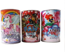 تصویر قلک فلزی طرح انیمیشن های کارتونی مناسب کودک 