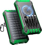 تصویر پاور بانک خورشیدی SO-P110 ظرفیت ۱۰ هزار میلی آمپر 