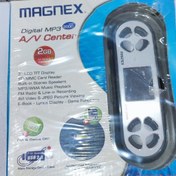 تصویر اسپیکر و پخش کننده ویدیو دیجیتالی شارژی مگنکس مدل Magnex DVC2000 