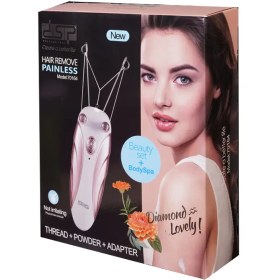 تصویر بندانداز برقی DSP مدل 70164 | دستگاه اصلاح صورت و بدن خانگی با کشش اتوماتیک نخ DSP 70164