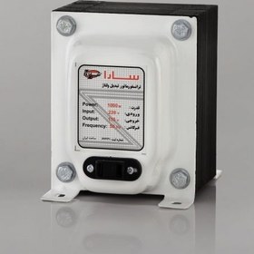 تصویر ترانس تبدیل 220 به 110 ولت 1000 وات سارا مدل T11100 Sara Fix transformer 220 to 110 Volt 1000 Wats