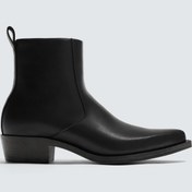 تصویر چکمه‌کابویی نوک‌تیز زارا zara 