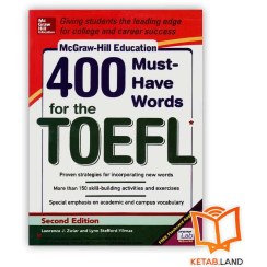 تصویر 400Must-Have Words for the TOEFL 2nd کتاب 400 واژه برای تافل 400Have Words for The TOEFL 2nd Edition